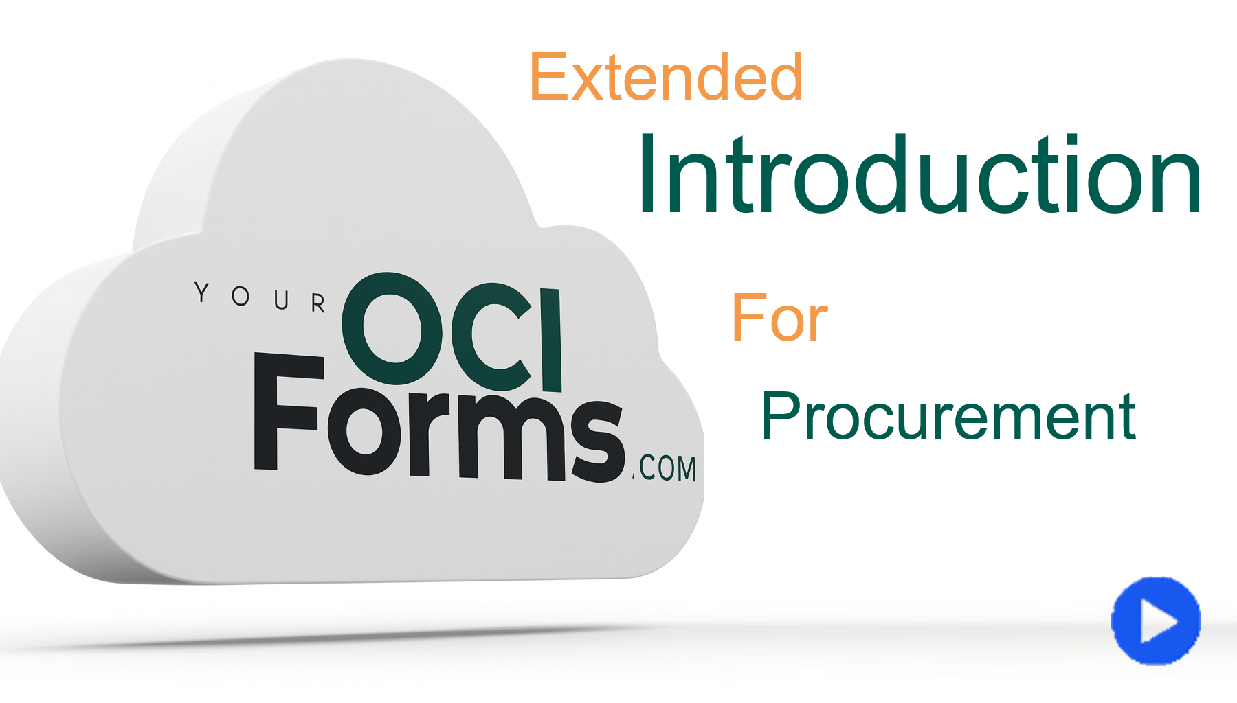 Extended introduction - For Procurement profesionals